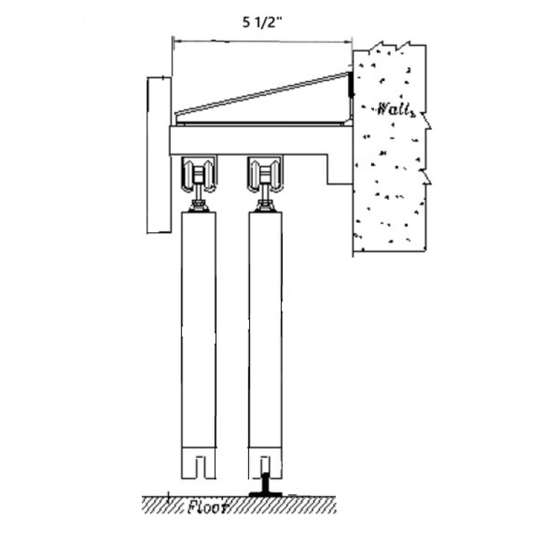 Closed Bypass - The Louvers Need To Be In The Closed Position When Sliding Panels One Over The Other
