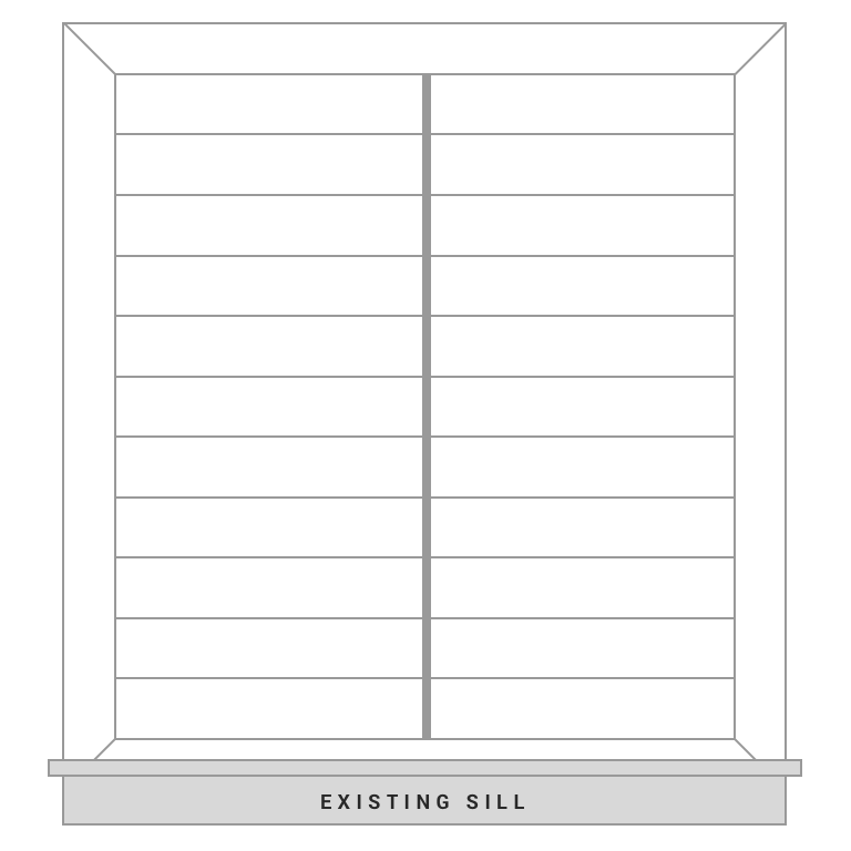 3 Sided with Sill Plate Bottom