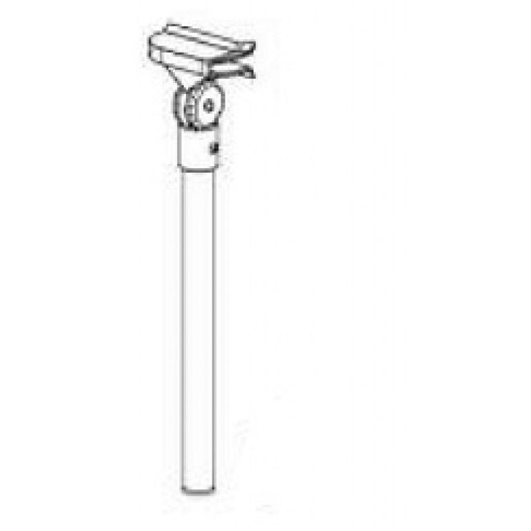 36" Black Pole With Handle Attachment