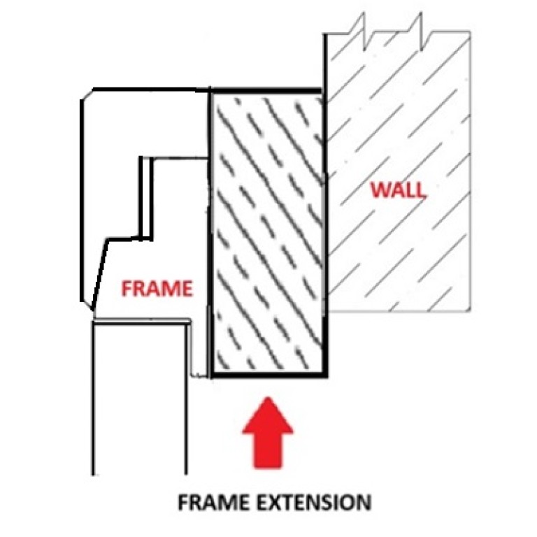 2 1/2" Modern Decorative Frame