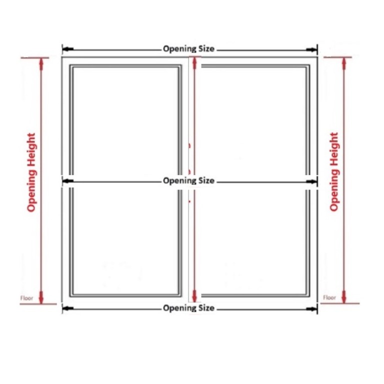 Inside Mount - No Mounting Brackets