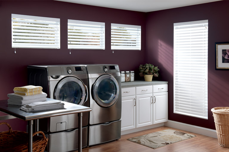 2 1/2" Classic Faux Wood Blinds