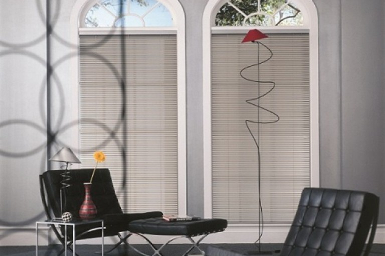 1" Classic Privacy No Holes Mini Blind