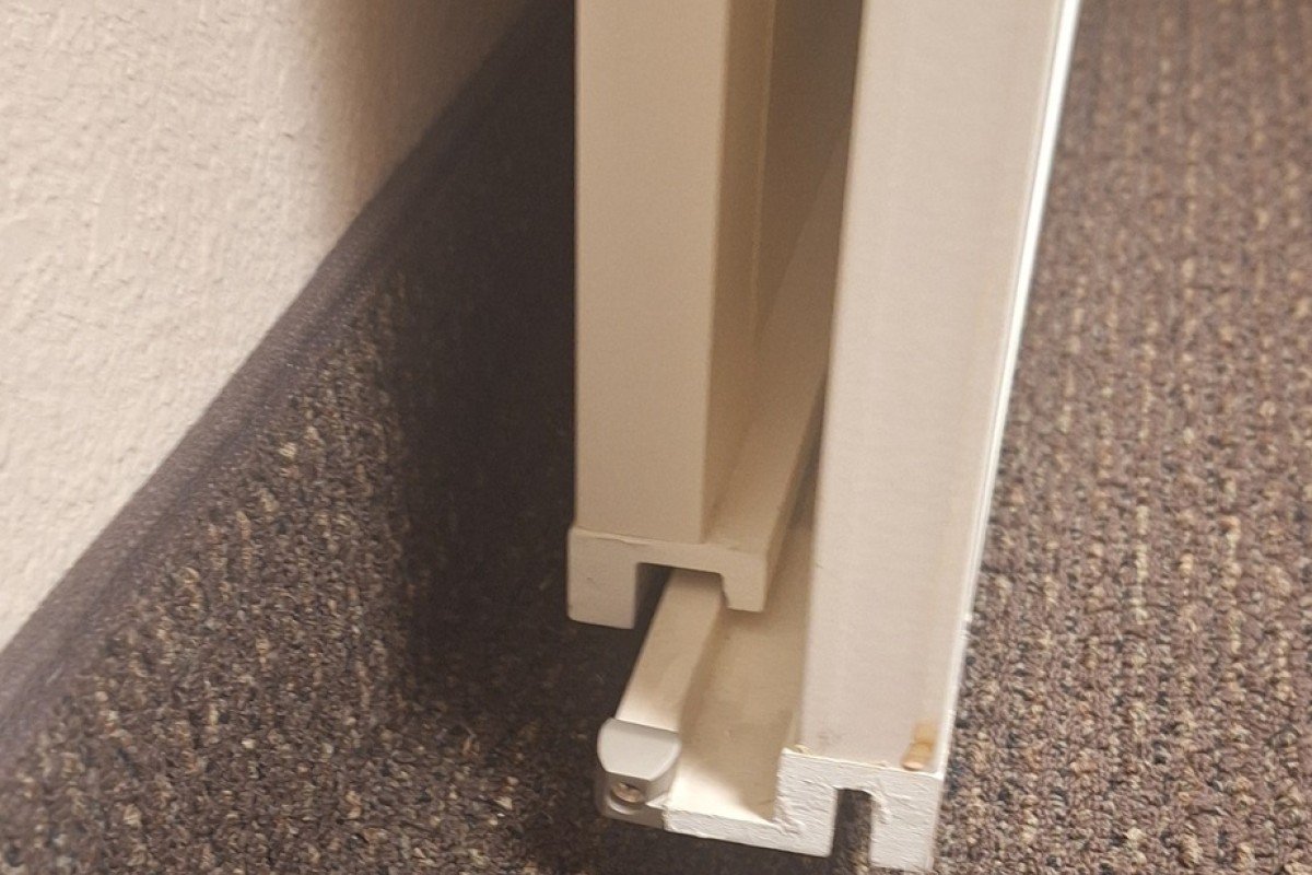 Premium Bypass Sliding Poly Shutter