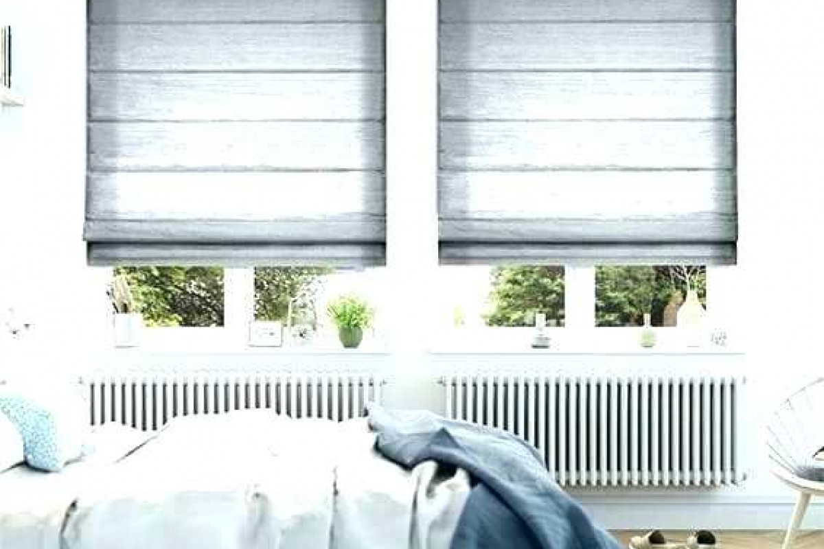 Designer Textured Roman Shade