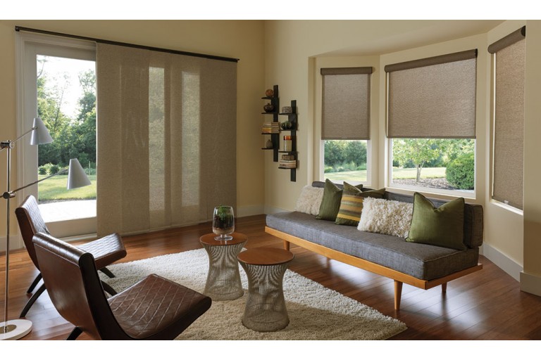 Designer 1% Solar Roller Shades