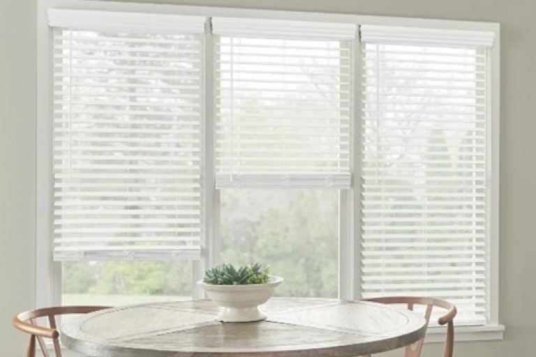 2" Classic Cordless Faux Wood Blinds