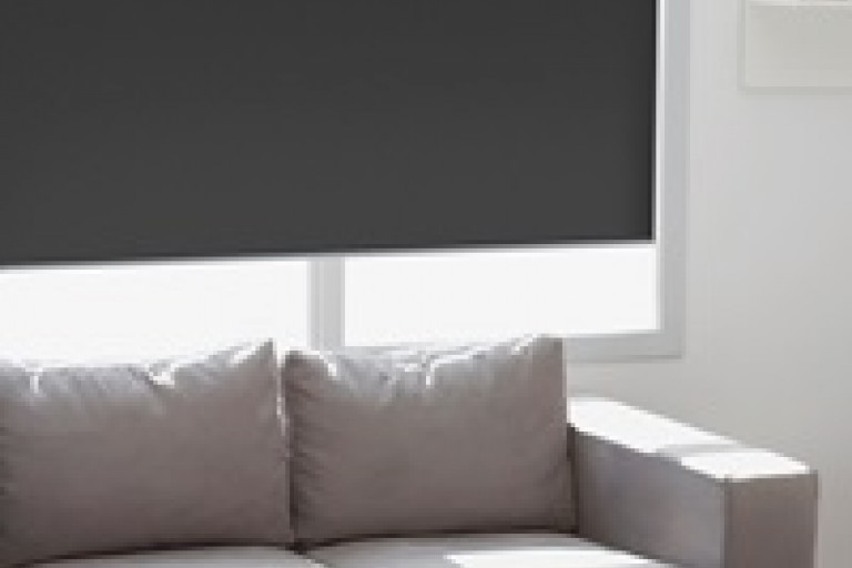 Designer Vinyl Blackout Roller Shades