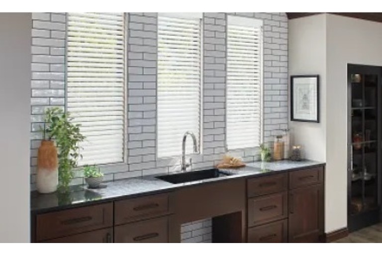 2 3/8" Graber Traditions Cordless Wood Blinds 