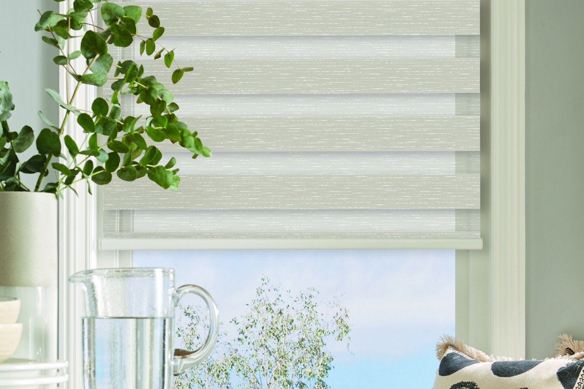 Elegance Blackout Rimini Zebra Shades