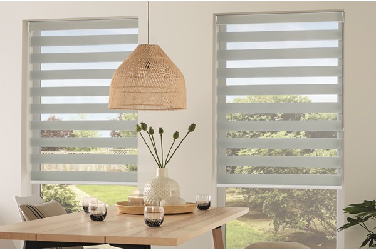 Elegance Light Filtering Linoso Zebra Shades