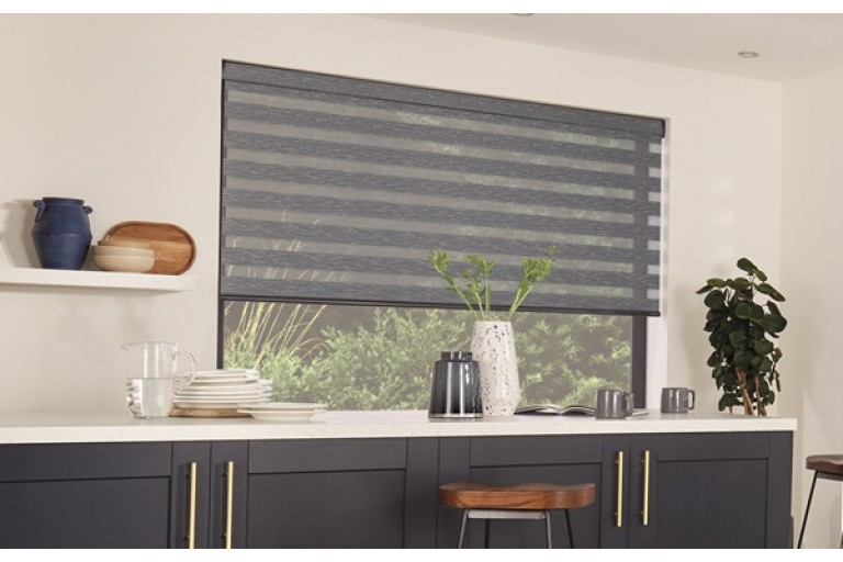 Elegance Light Filtering Linoso Zebra Shades