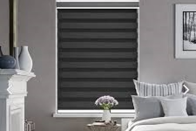 Elegance Blackout Rimini Zebra Shades