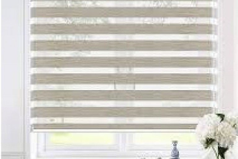 Elegance Blackout Rimini Zebra Shades