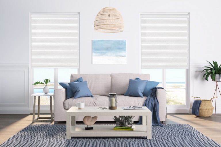 Designer Light Filtering Zebra Shades
