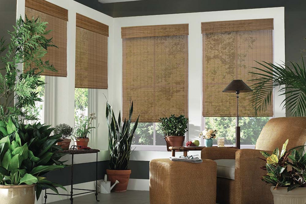 Designer Bamboo Woven Wood Shades