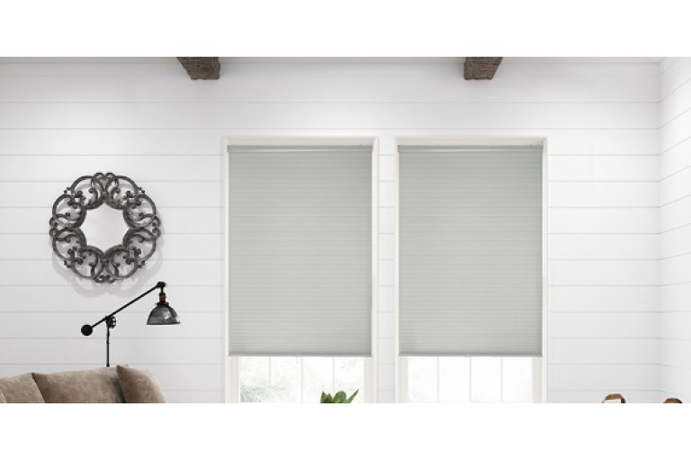 Designer Motorized Light Filtering Cell Shade