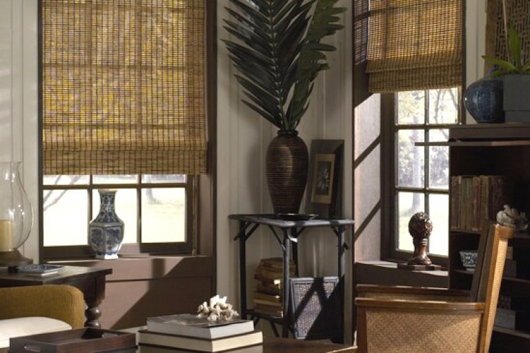 Designer Bamboo Woven Wood Shades