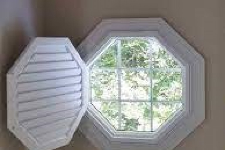 Premium Octagon Wood Shutter