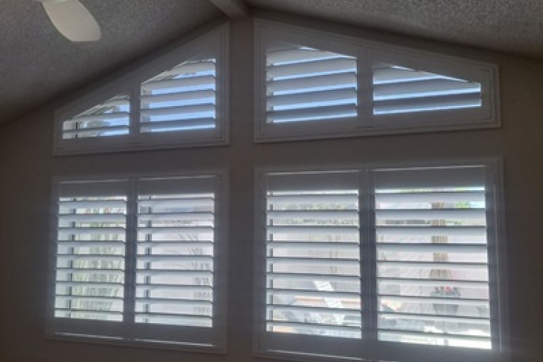 Premium Angled Poly Shutter 