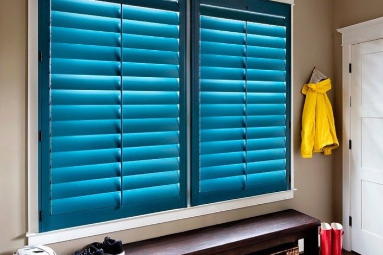 Premium Custom Color Painted Wood Shutter